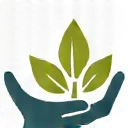 Iconiță cu o mână puternică ce susține o plantă, simbolizând misiune și sprijin